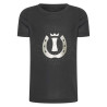 Camiseta de manga curta Imperial Riding Hally infantil - Preto
