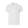 Top de concurso Kingsland KLNate masculino - Branco brilhante