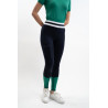 Legging Full grip Harcour Brookie - Marinho / verde esmeralda