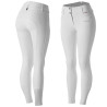 Calça com assento em silicone Tiffany B Vertigo feminino - Branco brilhante