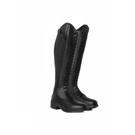 Botas de equitação femininas com atacadores Horze