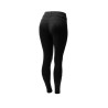 Calça de equitação Horze Evelyn com fundo integral feminino - Preto