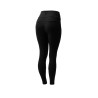 Calça de equitação Horze Leonie com grip integral feminina - Preto