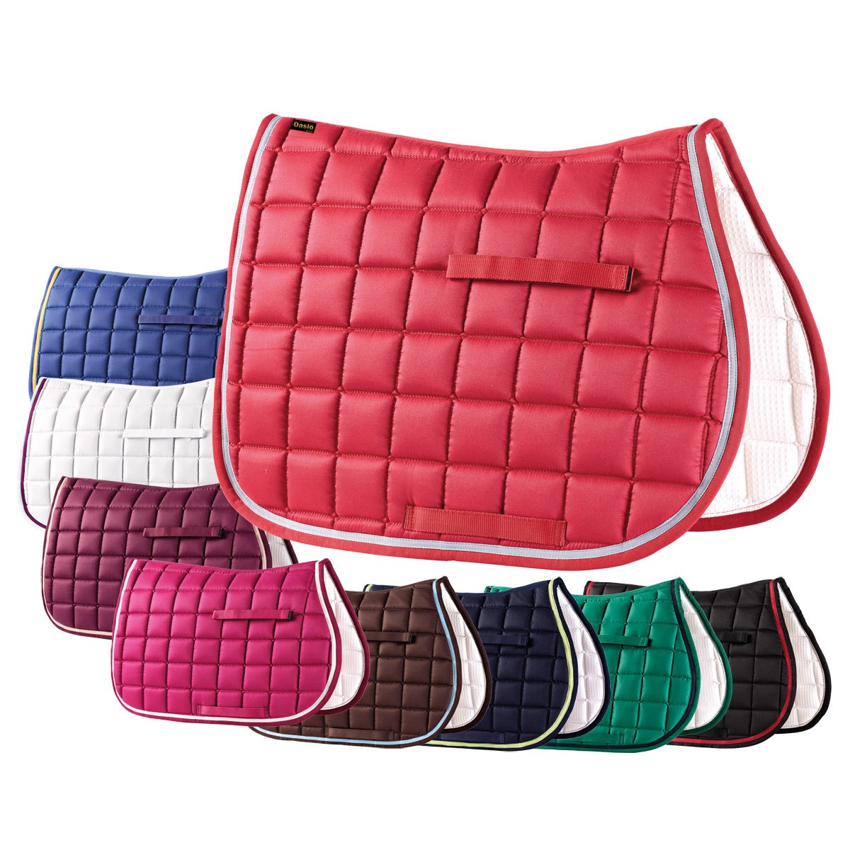 Chabraque Daslö Gold Carreaux Blanc