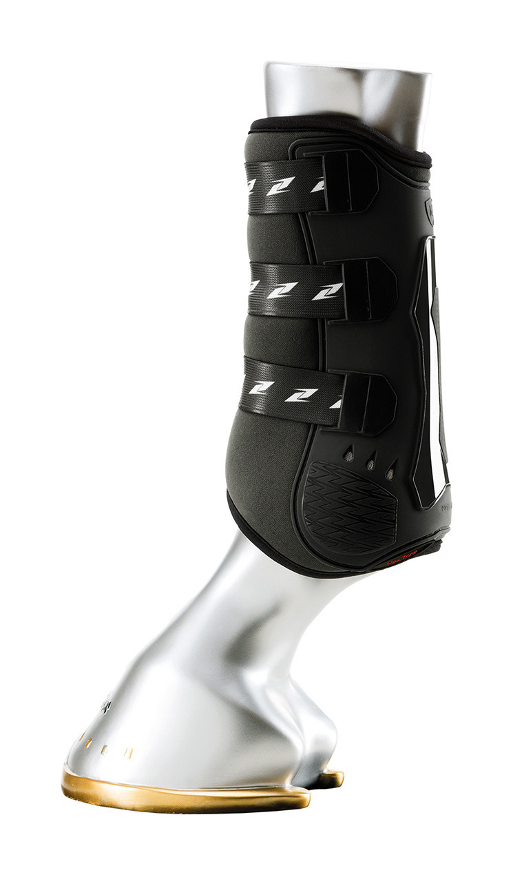Guédras de dressage Zandona King Carbon Air anteriores Preto