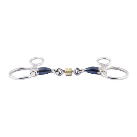 Mors baucher Jump'In dupla rutura Blue Steel com anéis de cobre