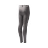 Leggings de equitação infantil Horze Dea - Flanela cinza