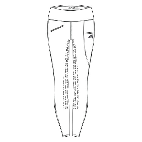Legging de equitação Easy Rider Dietse Performance FullGrip feminino