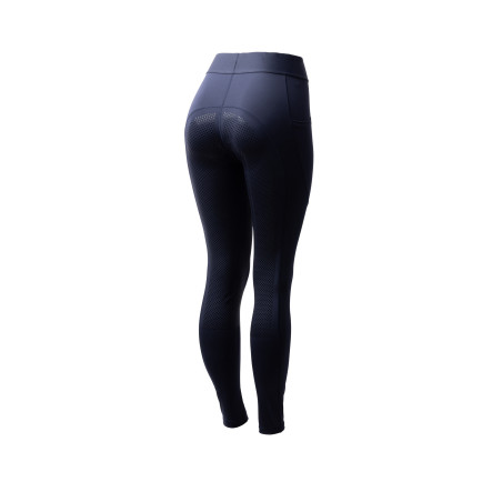 Legging de equitação Horze Maia com fundo completo feminino