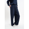 Calça fluida Harcour Jonquille feminina - Marinho