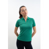 Polo técnico Harcour Popsy feminino - Verde esmeralda
