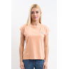 Camiseta Harcour Tchaka feminina - Damásco
