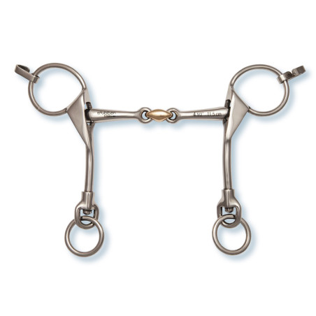 Mors de embocadura islandês Stübben 2498 Herning cano 12 mm