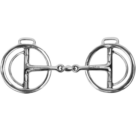 Freio Stübben 2458 Danish Guard articulado em cobre macio, canhão de 14 mm