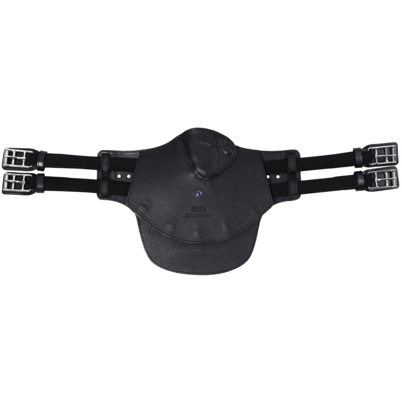 Cilindro peitoral Stübben Equi-Soft® sem acolchoamento Preto