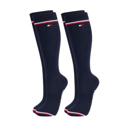 Meias Tommy Hilfiger Equestrian Byron pack com 2 inverno