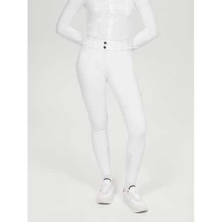 Calça Tommy Hilfiger Equestrian Helena feminina com grip nos joelhos