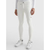 Calça Tommy Hilfiger Equestrian Pro masculina com grip nos joelhos - Branco