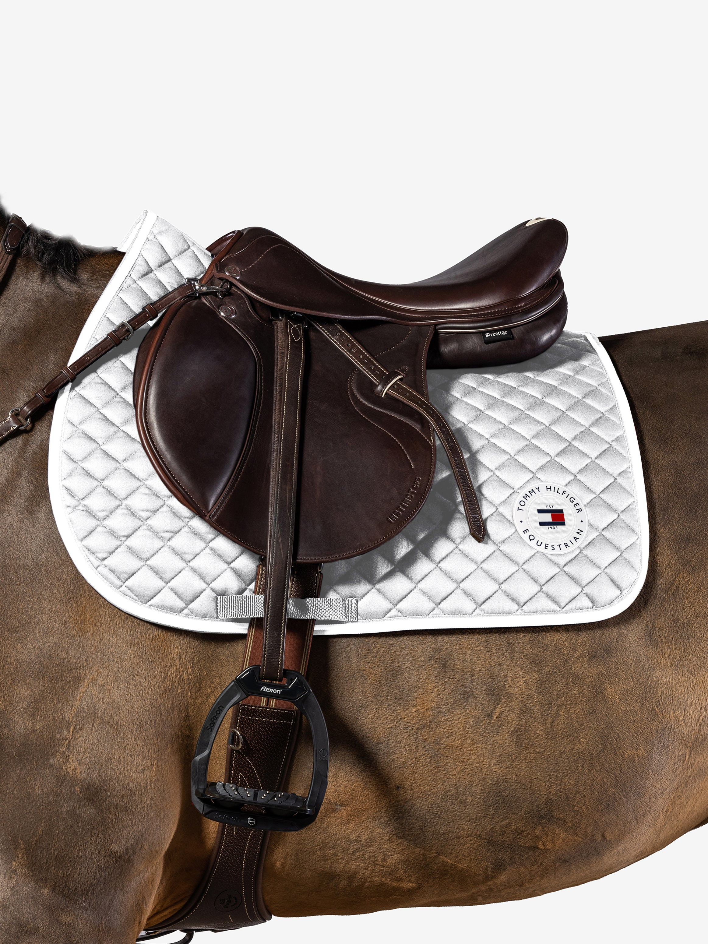 Tapete de CSO Tommy Hilfiger Equestrian Global Branco