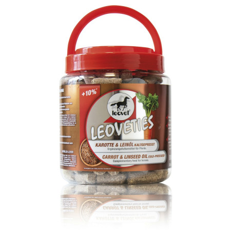 Guloseimas Leovet Cenoura e óleo de linhaça