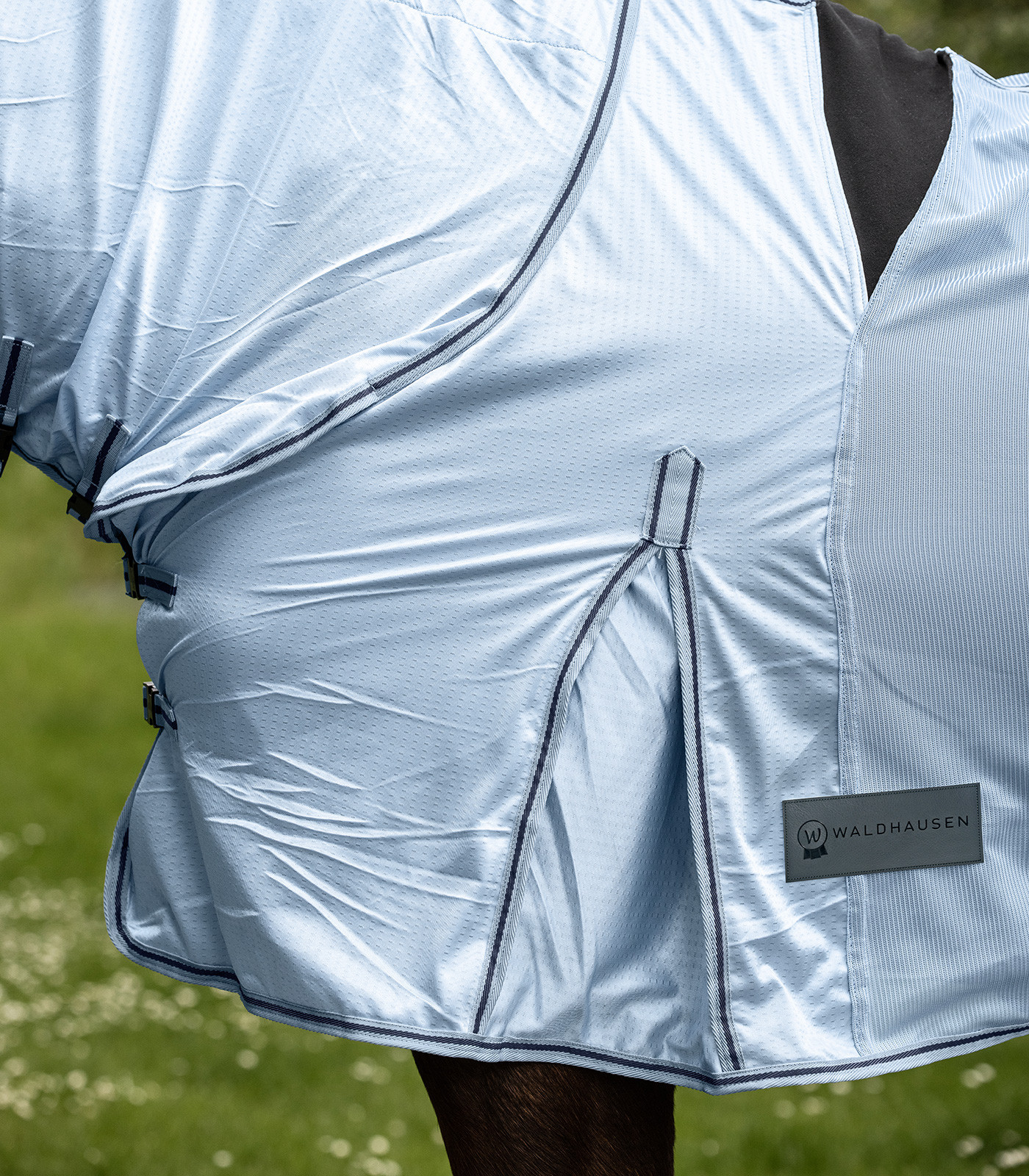 Capa contra moscas e eczema Waldhausen Protect Azul claro / azul noturno
