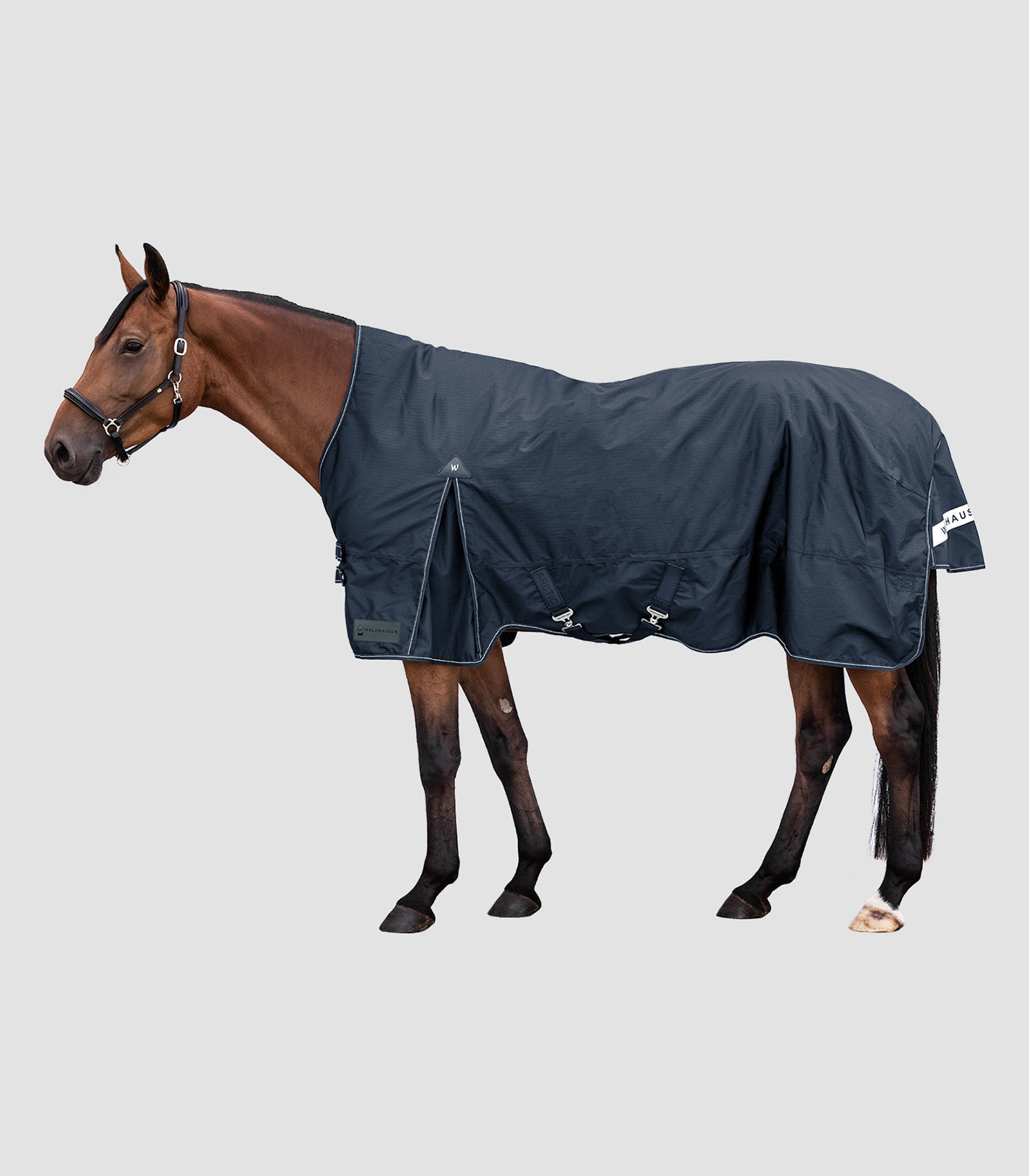 Cobertura de exterior High Neck Waldhausen Arctic 200 g Preto