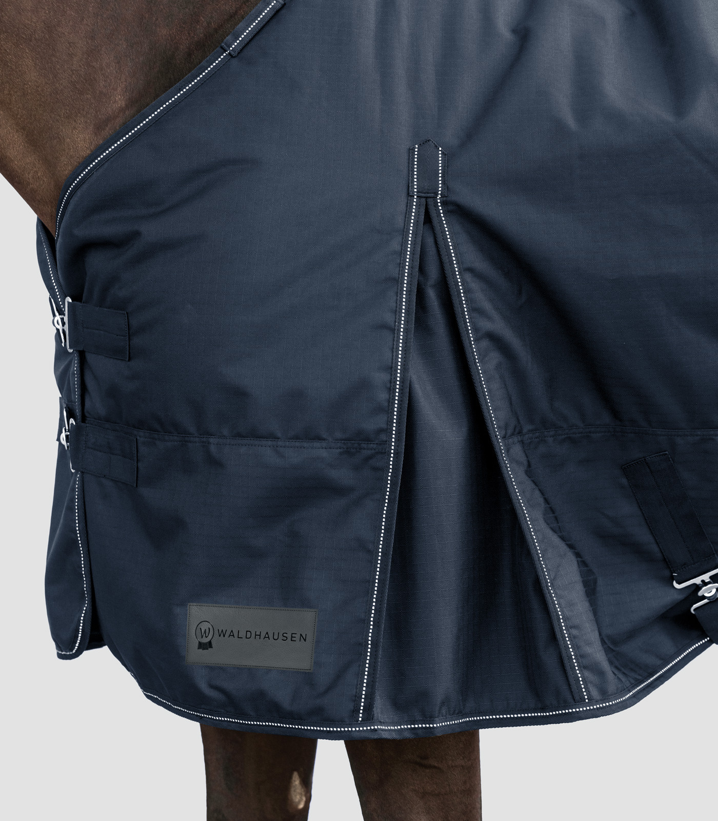 Capa de exterior Waldhausen Nordic 100 g Preto