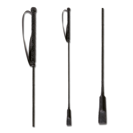 Chicote de obstáculos Waldhausen com aba estreita em couro