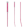 Chicote de adestramento Waldhausen com cabo de gel - Rosa