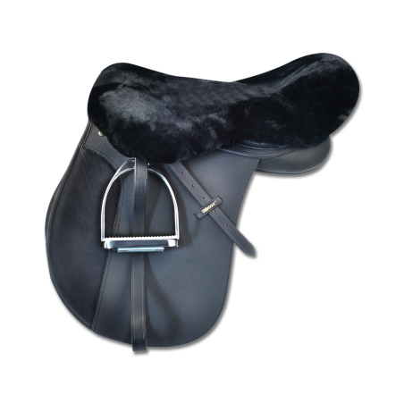 Capa de sela Waldhausen em pele de carneiro
