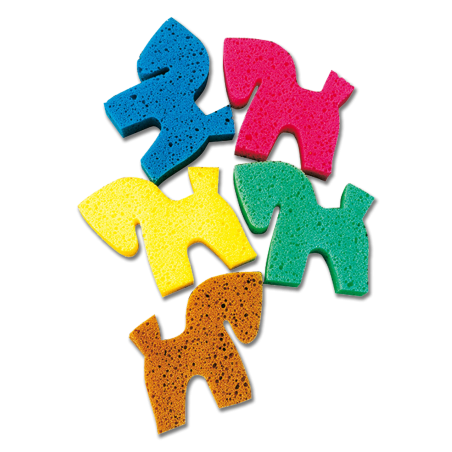 Esponja Waldhausen em forma de cavalo