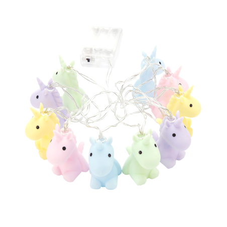 Grinalda luminosa LED Unicórnio Waldhausen