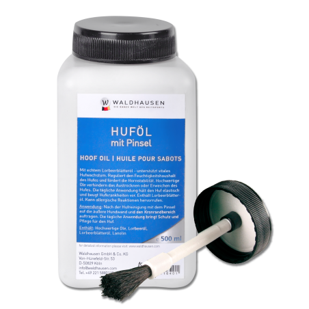 Óleo para cascos Waldhausen louro 500 ml