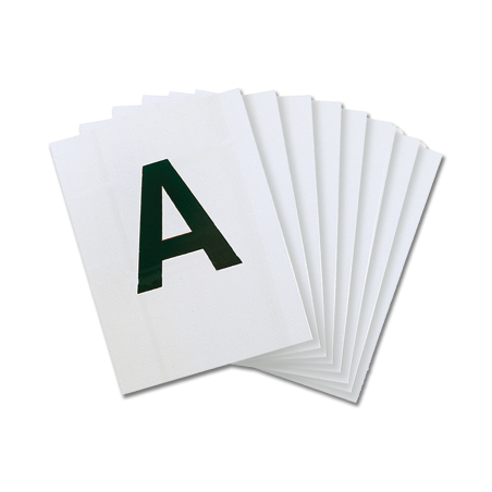 Letras em placa Waldhausen 20 x 60 m