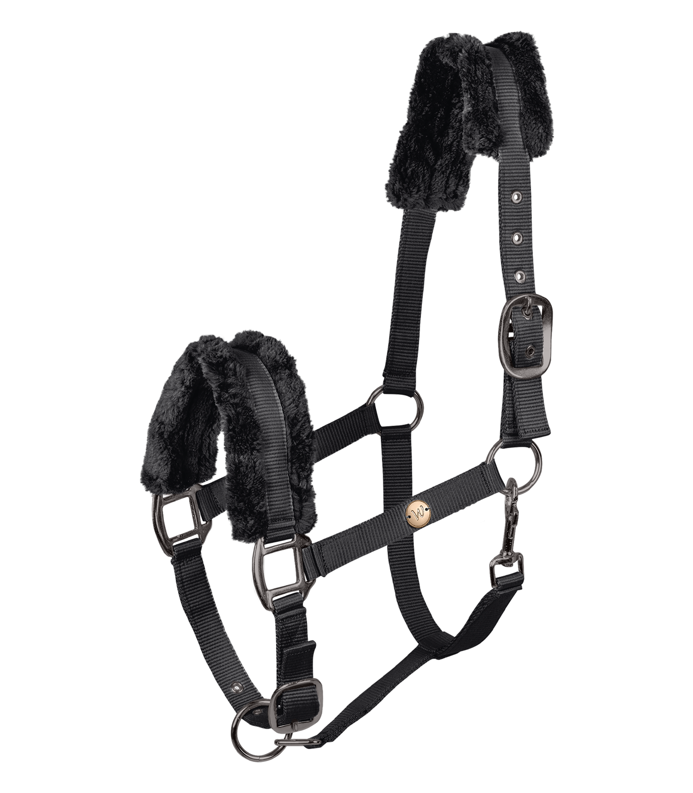 Cabeçada Waldhausen Modern Rosé Preto / antracite