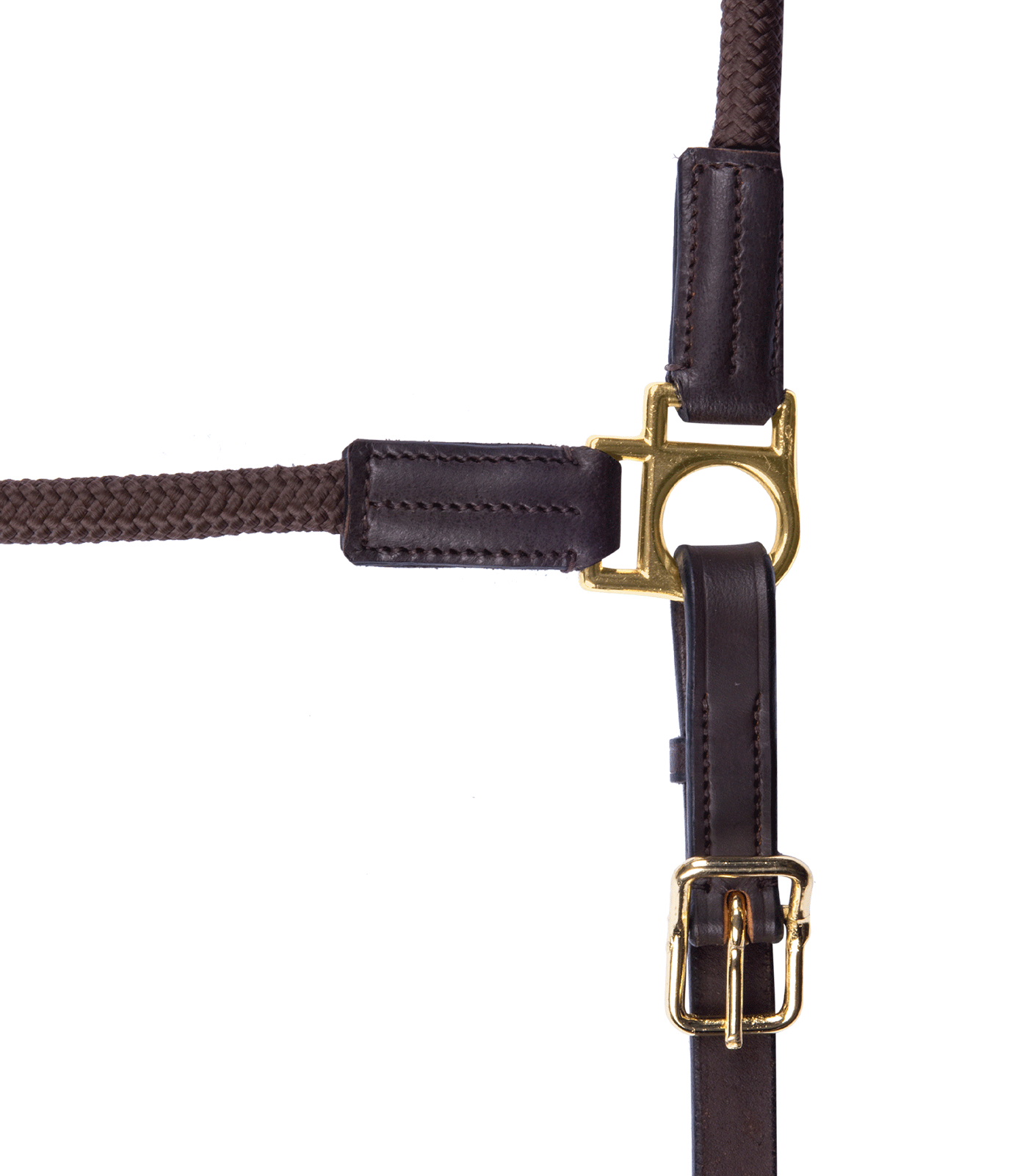 Cabezada Waldhausen Nevada Castanho / dourado Cabezada Waldhausen Nevada Castanho / dourado