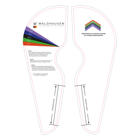 Medidor de arco de selas Waldhausen