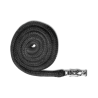 Cabo de condução Waldhausen Economic com mosquetão anti-pânico - Preto
