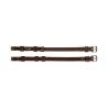 Bridões com argolas Waldhausen S-Line por par - Castanho