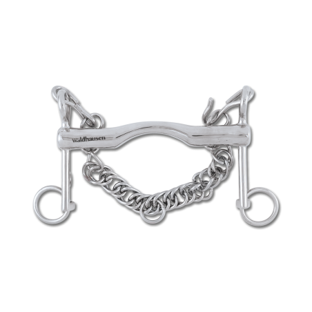 Mors de bridão Waldhausen hastes curtas