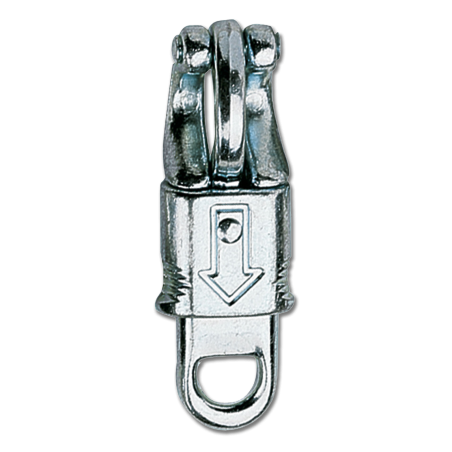 Mosquetão Waldhausen anti-pânico giratório