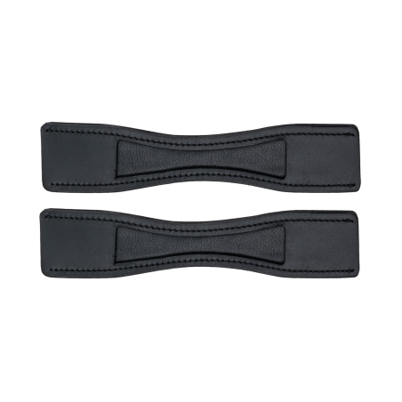 Protetores de esporas Waldhausen em couro, o par