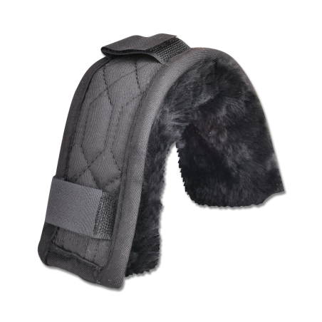 Protetor de focinheira e cabeçada Waldhausen em pele de carneiro