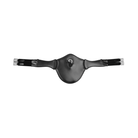 Cilha de barriga Waldhausen couro com elástico