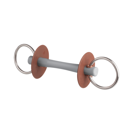 Mors de bridão Beris bocal Comfort anel 7,5 cm