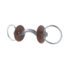 Mors de bridão Beris passagem de língua Konnex anel 7,5 cm - Duro