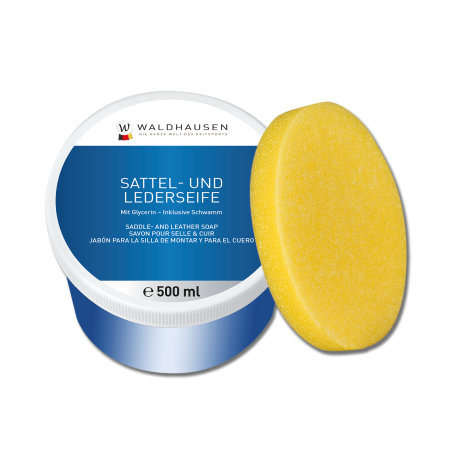 Sabão sólido Waldhausen couro 500 ml