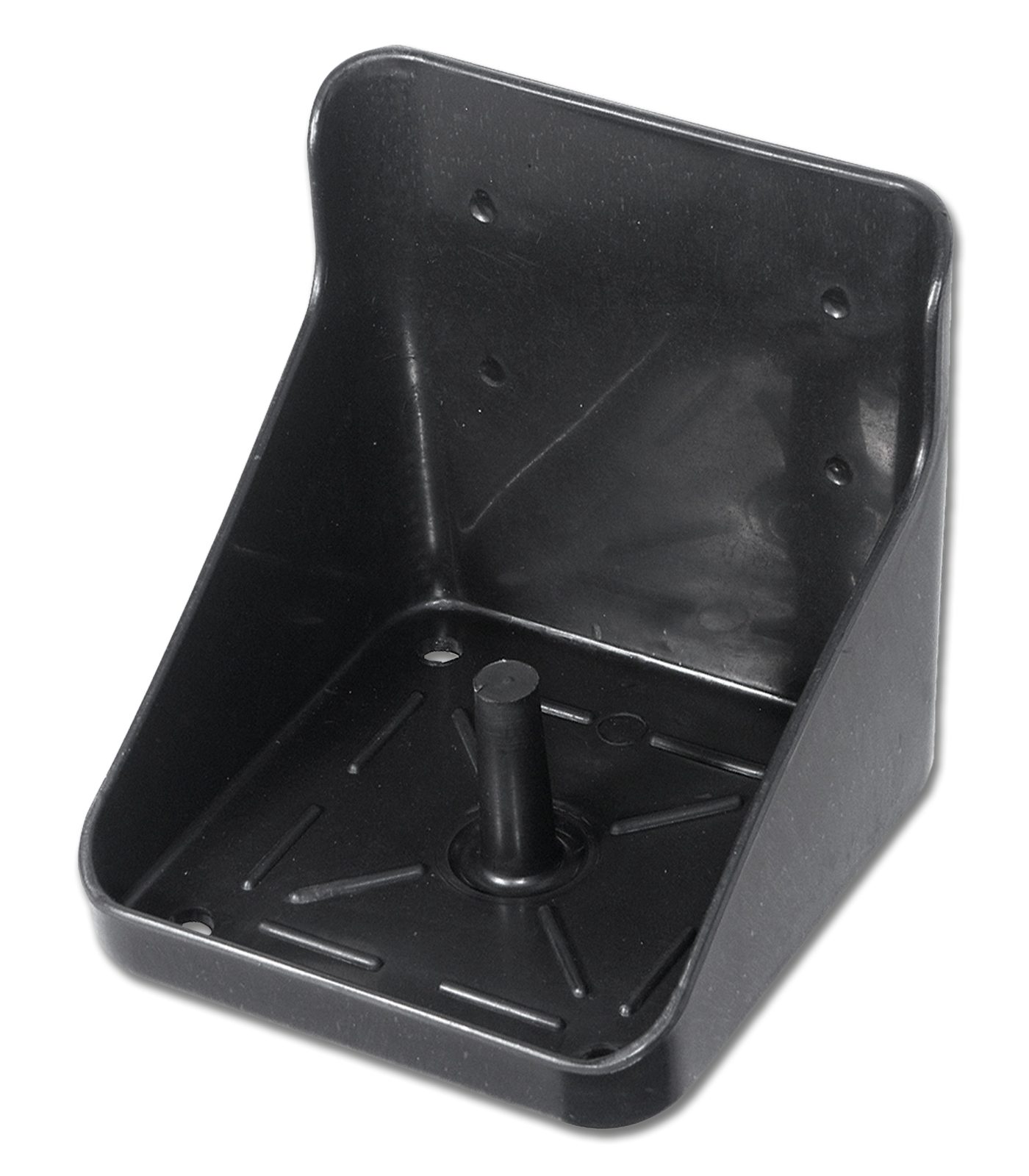 Suporte para pedra de sal Waldhausen plástico Preto