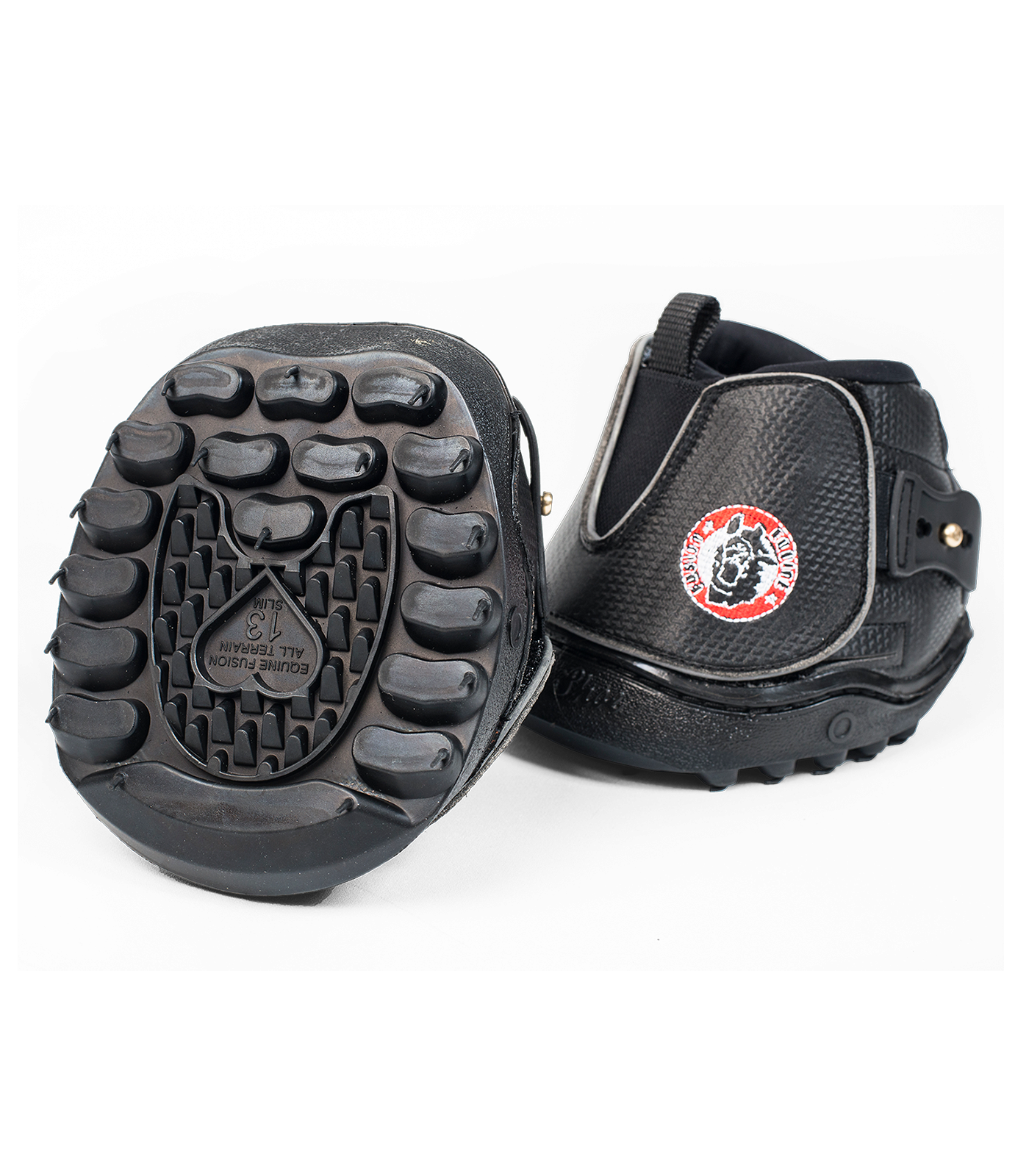 Hippossandália Equine Fusion® Active Slim Preto