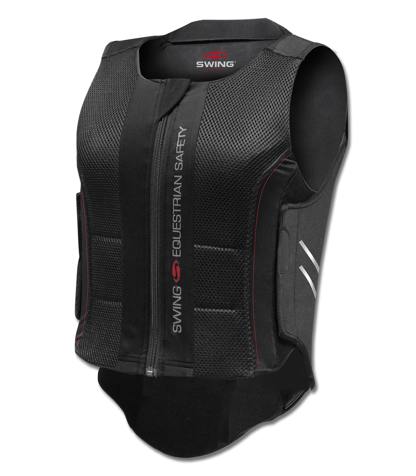 Protetor dorsal Swing P07 flexível adulto Preto